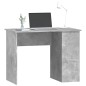vidaXL Scrivania Grigio Cemento 100x55x75 cm in Legno Multistrato vidaXL Scrivania Grigio Cemento 100x55x75 cm in Legno Multistrato