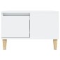 vidaXL Tavolino da Salotto Bianco 55x55x36,5 cm in Legno Multistrato