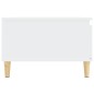 vidaXL Tavolino da Salotto Bianco 55x55x36,5 cm in Legno Multistrato