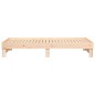 vidaXL Dormeuse Estraibile 2x(90x200) cm Legno Massello di Pino
