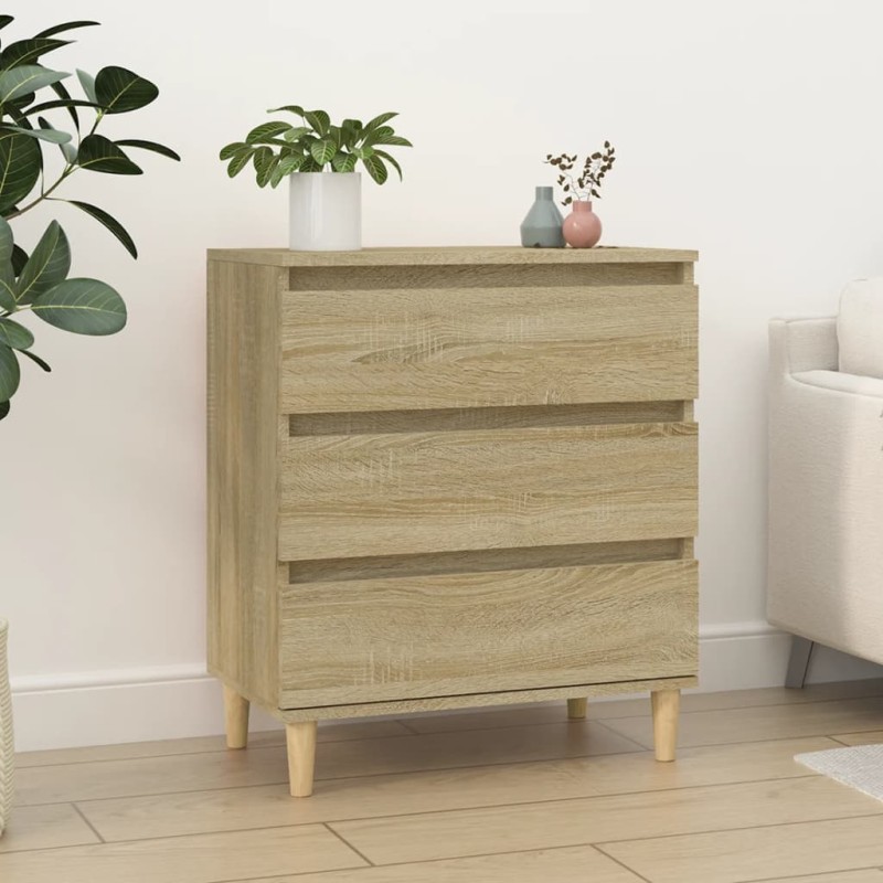 vidaXL Credenza Rovere Sonoma 60x35x70 cm in Legno Multistrato vidaXL Credenza Rovere Sonoma 60x35x70 cm in Legno Multistrato