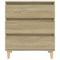 vidaXL Credenza Rovere Sonoma 60x35x70 cm in Legno Multistrato vidaXL Credenza Rovere Sonoma 60x35x70 cm in Legno Multistrato