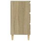 vidaXL Credenza Rovere Sonoma 60x35x70 cm in Legno Multistrato vidaXL Credenza Rovere Sonoma 60x35x70 cm in Legno Multistrato
