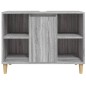 vidaXL Mobile Lavabo Grigio Sonoma 80x33x60 cm in Legno Multistrato vidaXL Mobile Lavabo Grigio Sonoma 80x33x60 cm in Legno Multistrato