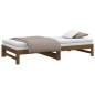 vidaXL Dormeuse Estraibile Miele 2x(100x200) cm Legno Massello di Pino vidaXL Dormeuse Estraibile Miele 2x(100x200) cm Legno Massello di Pino