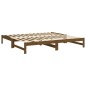 vidaXL Dormeuse Estraibile Miele 2x(100x200) cm Legno Massello di Pino vidaXL Dormeuse Estraibile Miele 2x(100x200) cm Legno Massello di Pino