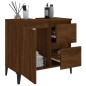 vidaXL Armadietto Bagno Rovere Marrone 65x33x60cm in Legno Multistrato vidaXL Armadietto Bagno Rovere Marrone 65x33x60cm in Legno Multistrato