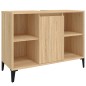 vidaXL Mobile Lavabo Rovere Sonoma 80x33x60 cm in Legno Multistrato vidaXL Mobile Lavabo Rovere Sonoma 80x33x60 cm in Legno Multistrato