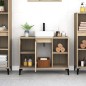 vidaXL Mobile Lavabo Rovere Sonoma 80x33x60 cm in Legno Multistrato vidaXL Mobile Lavabo Rovere Sonoma 80x33x60 cm in Legno Multistrato