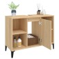 vidaXL Mobile Lavabo Rovere Sonoma 80x33x60 cm in Legno Multistrato vidaXL Mobile Lavabo Rovere Sonoma 80x33x60 cm in Legno Multistrato