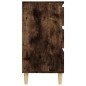 vidaXL Credenza Rovere Fumo 60x35x70 cm in Legno Multistrato vidaXL Credenza Rovere Fumo 60x35x70 cm in Legno Multistrato