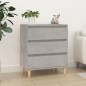 vidaXL Credenza Grigio Cemento 60x35x70 cm in Legno Multistrato vidaXL Credenza Grigio Cemento 60x35x70 cm in Legno Multistrato
