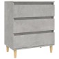 vidaXL Credenza Grigio Cemento 60x35x70 cm in Legno Multistrato vidaXL Credenza Grigio Cemento 60x35x70 cm in Legno Multistrato