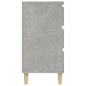 vidaXL Credenza Grigio Cemento 60x35x70 cm in Legno Multistrato vidaXL Credenza Grigio Cemento 60x35x70 cm in Legno Multistrato