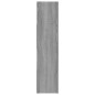 vidaXL Libreria/Divisorio Grigio Sonoma 105x24x102 cm