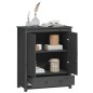vidaXL Credenza Grigia 83x41,5x100 cm in Legno Massello di Pino vidaXL Credenza Grigia 83x41,5x100 cm in Legno Massello di Pino