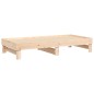 vidaXL Dormeuse Estraibile 2x(90x190) cm Legno Massello di Pino vidaXL Dormeuse Estraibile 2x(90x190) cm Legno Massello di Pino