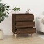 vidaXL Credenza Rovere Marrone 60x35x70 cm in Legno Multistrato vidaXL Credenza Rovere Marrone 60x35x70 cm in Legno Multistrato