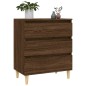 vidaXL Credenza Rovere Marrone 60x35x70 cm in Legno Multistrato vidaXL Credenza Rovere Marrone 60x35x70 cm in Legno Multistrato