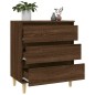vidaXL Credenza Rovere Marrone 60x35x70 cm in Legno Multistrato vidaXL Credenza Rovere Marrone 60x35x70 cm in Legno Multistrato