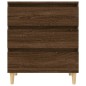 vidaXL Credenza Rovere Marrone 60x35x70 cm in Legno Multistrato vidaXL Credenza Rovere Marrone 60x35x70 cm in Legno Multistrato