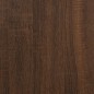 vidaXL Scrivania Cassetti Rovere Marrone 102x50x76cm Legno Multistrato