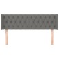 Testiera ad Orecchio Grigio Scuro 163x16x78/88 cm in Tessuto Testiera ad Orecchio Grigio Scuro 163x16x78/88 cm in Tessuto