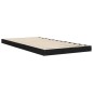 vidaXL Giroletto Nero 90x190 cm in Legno Massello di Pino 3FT Single