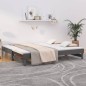 vidaXL Dormeuse Estraibile Grigia 2x(90x200) cm Legno Massello di Pino vidaXL Dormeuse Estraibile Grigia 2x(90x200) cm Legno Massello di Pino