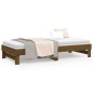 vidaXL Dormeuse Estraibile Miele 2x(100x200) cm Legno Massello di Pino vidaXL Dormeuse Estraibile Miele 2x(100x200) cm Legno Massello di Pino