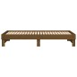 vidaXL Dormeuse Estraibile Miele 2x(100x200) cm Legno Massello di Pino vidaXL Dormeuse Estraibile Miele 2x(100x200) cm Legno Massello di Pino