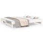 vidaXL Dormeuse Estraibile Bianca 2x(80x200) cm Legno Massello di Pino vidaXL Dormeuse Estraibile Bianca 2x(80x200) cm Legno Massello di Pino