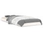 vidaXL Giroletto Bianco 75x190 cm Small Single Legno Massello di Pino vidaXL Giroletto Bianco 75x190 cm Small Single Legno Massello di Pino