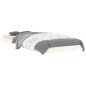 vidaXL Giroletto Bianco 75x190 cm Small Single Legno Massello di Pino vidaXL Giroletto Bianco 75x190 cm Small Single Legno Massello di Pino