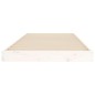 vidaXL Giroletto Bianco 75x190 cm Small Single Legno Massello di Pino vidaXL Giroletto Bianco 75x190 cm Small Single Legno Massello di Pino