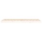 vidaXL Giroletto Bianco 75x190 cm Small Single Legno Massello di Pino vidaXL Giroletto Bianco 75x190 cm Small Single Legno Massello di Pino