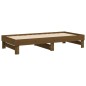 vidaXL Dormeuse Estraibile Miele 2x(90x190) cm Legno Massello di Pino vidaXL Dormeuse Estraibile Miele 2x(90x190) cm Legno Massello di Pino
