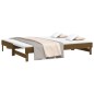 vidaXL Dormeuse Estraibile Miele 2x(90x200) cm Legno Massello di Pino vidaXL Dormeuse Estraibile Miele 2x(90x200) cm Legno Massello di Pino