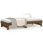 vidaXL Dormeuse Estraibile Miele 2x(90x200) cm Legno Massello di Pino vidaXL Dormeuse Estraibile Miele 2x(90x200) cm Legno Massello di Pino