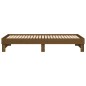 vidaXL Dormeuse Estraibile Miele 2x(90x200) cm Legno Massello di Pino vidaXL Dormeuse Estraibile Miele 2x(90x200) cm Legno Massello di Pino