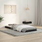 vidaXL Giroletto Nero 75x190 cm Legno Massello Pino 2FT6 Small Single vidaXL Giroletto Nero 75x190 cm Legno Massello Pino 2FT6 Small Single