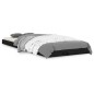 vidaXL Giroletto Nero 75x190 cm Legno Massello Pino 2FT6 Small Single vidaXL Giroletto Nero 75x190 cm Legno Massello Pino 2FT6 Small Single