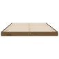 vidaXL Giroletto Marrone Miele 120x200 cm in Legno Massello di Pino