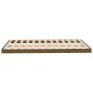 vidaXL Giroletto Marrone Miele 120x200 cm in Legno Massello di Pino