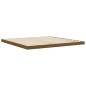 vidaXL Giroletto Marrone Miele 200x200 cm in Legno Massello di Pino