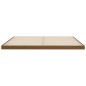 vidaXL Giroletto Marrone Miele 200x200 cm in Legno Massello di Pino