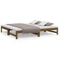 vidaXL Dormeuse Estraibile Miele 2x(75x190) cm Legno Massello di Pino vidaXL Dormeuse Estraibile Miele 2x(75x190) cm Legno Massello di Pino