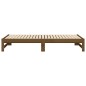 vidaXL Dormeuse Estraibile Miele 2x(75x190) cm Legno Massello di Pino vidaXL Dormeuse Estraibile Miele 2x(75x190) cm Legno Massello di Pino