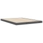 vidaXL Giroletto Grigio 135x190 cm Legno Massello di Pino 4FT6 Double vidaXL Giroletto Grigio 135x190 cm Legno Massello di Pino 4FT6 Double