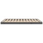 vidaXL Giroletto Grigio 135x190 cm Legno Massello di Pino 4FT6 Double vidaXL Giroletto Grigio 135x190 cm Legno Massello di Pino 4FT6 Double
